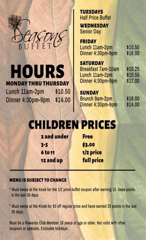 jackpot junction buffet|jackpot junction full deck menu.